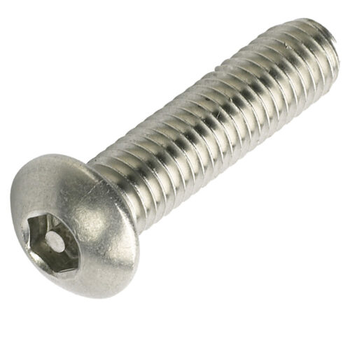 Pin Hex Button Head Machine Screw - Metric