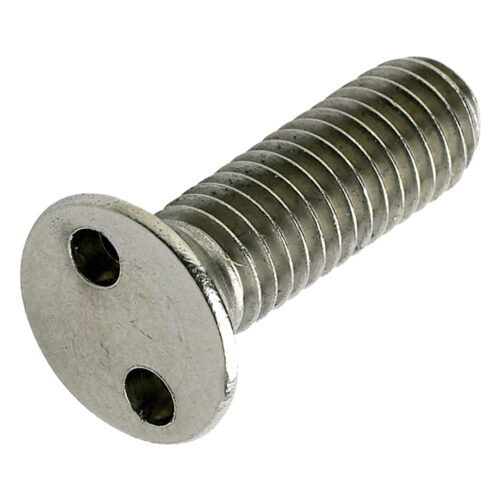 Two Hole Countersunk Machine Screw - Metric