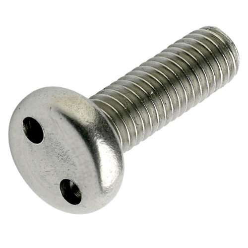 Two Hole Pan Head Machine Screw - Metric