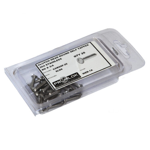 Clutch Head Self Tapper Screw 25 Pack